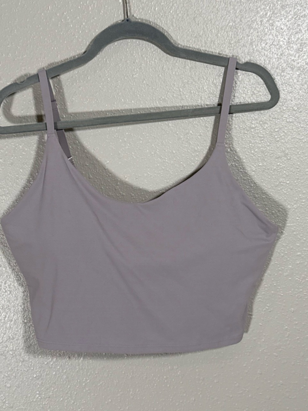 Athleta Lilac Adjustable-Strap Cropped Cami